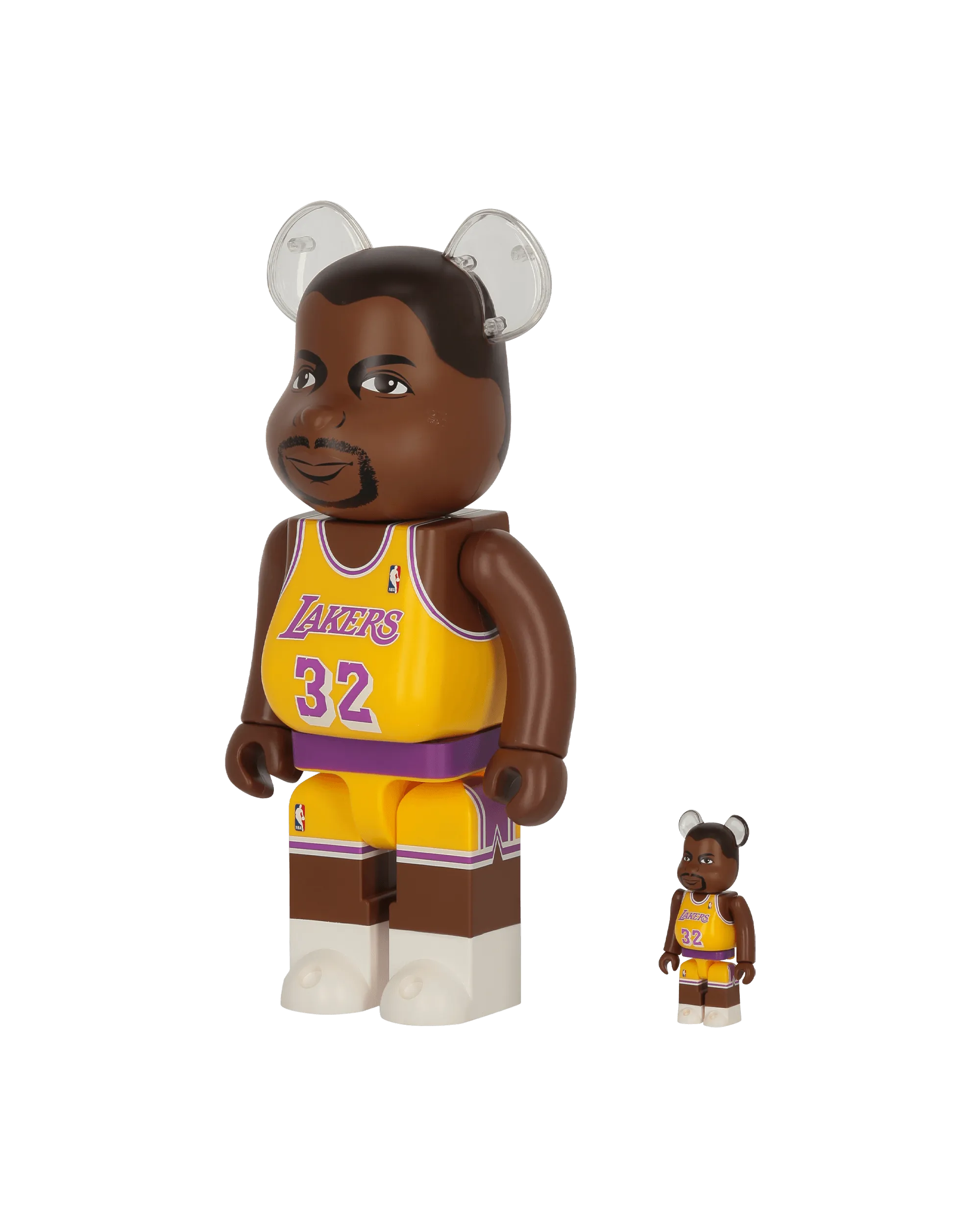 100%   400% Magic Johnson Be@rbrick Multicolor