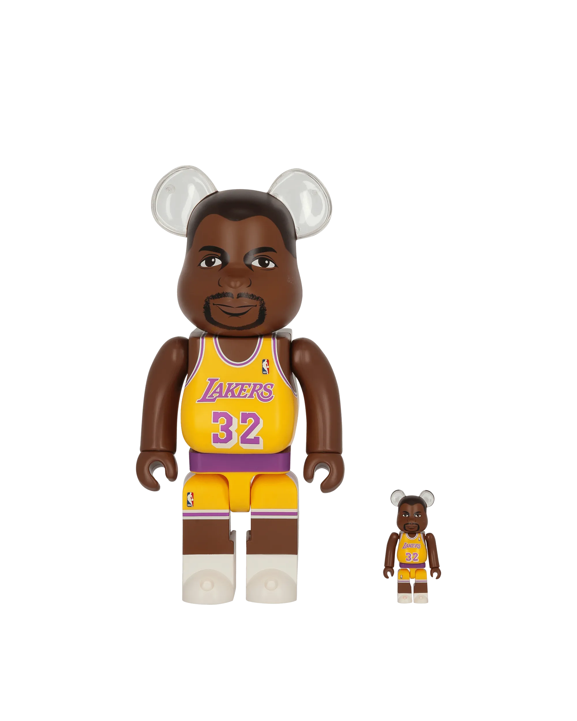 100%   400% Magic Johnson Be@rbrick Multicolor