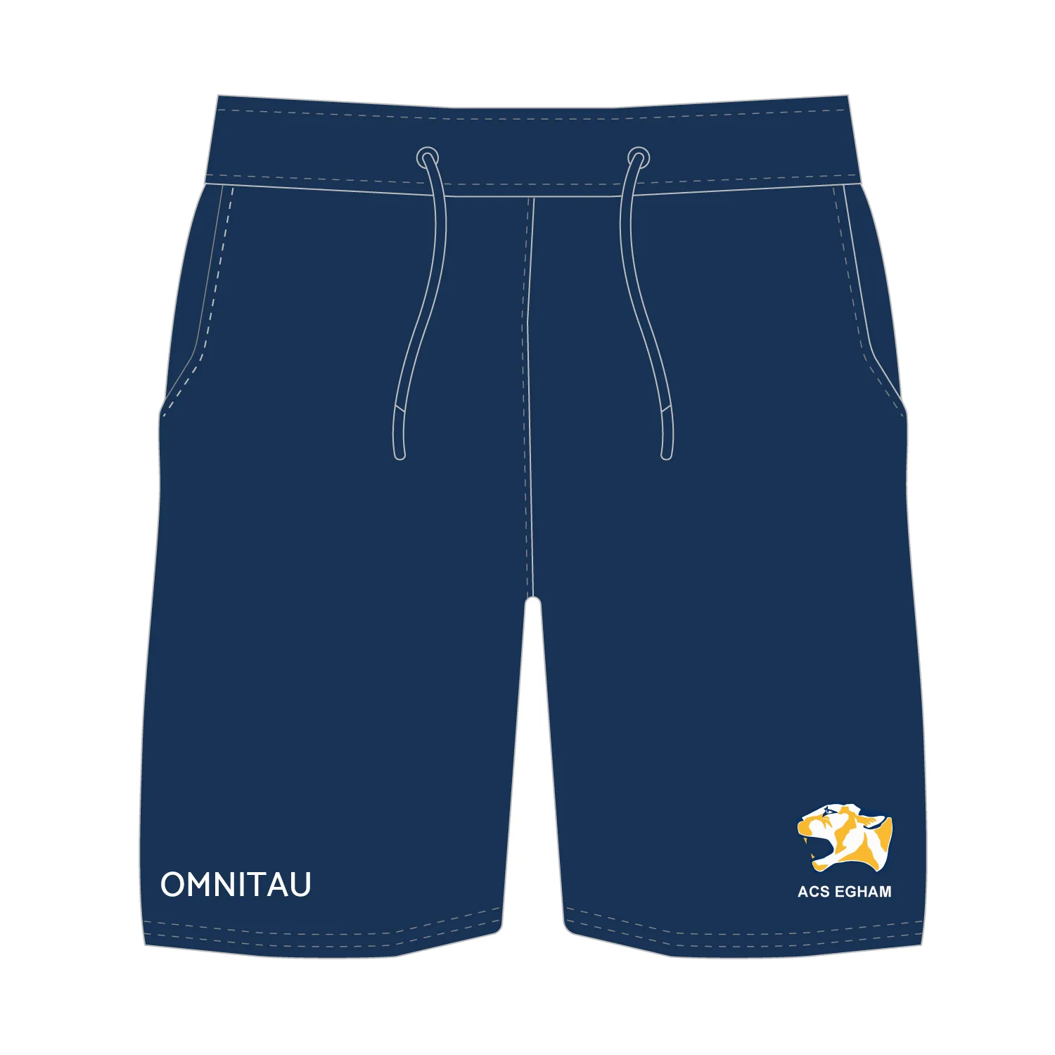 ACS Egham Men's Basketball Shorts - Navy