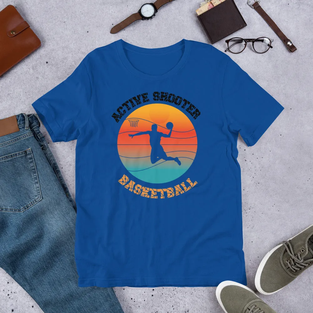 Active Shooter Basketball t shirt