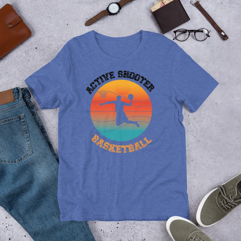 Active Shooter Basketball t shirt