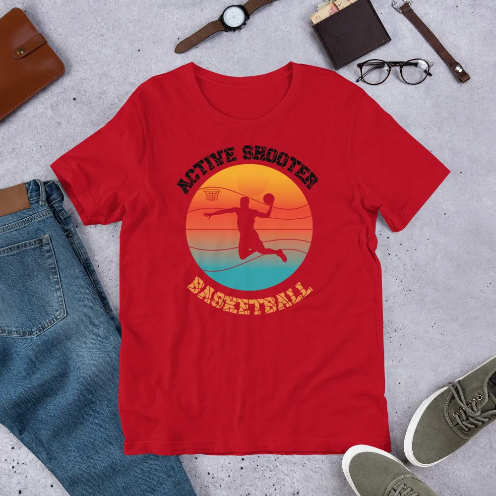 Active Shooter Basketball t shirt