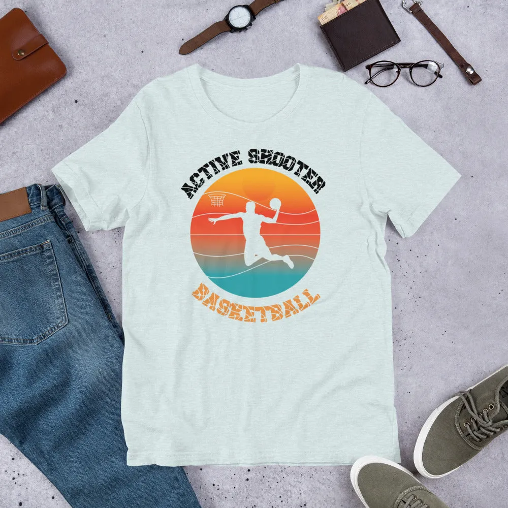 Active Shooter Basketball t shirt