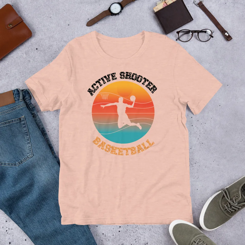 Active Shooter Basketball t shirt