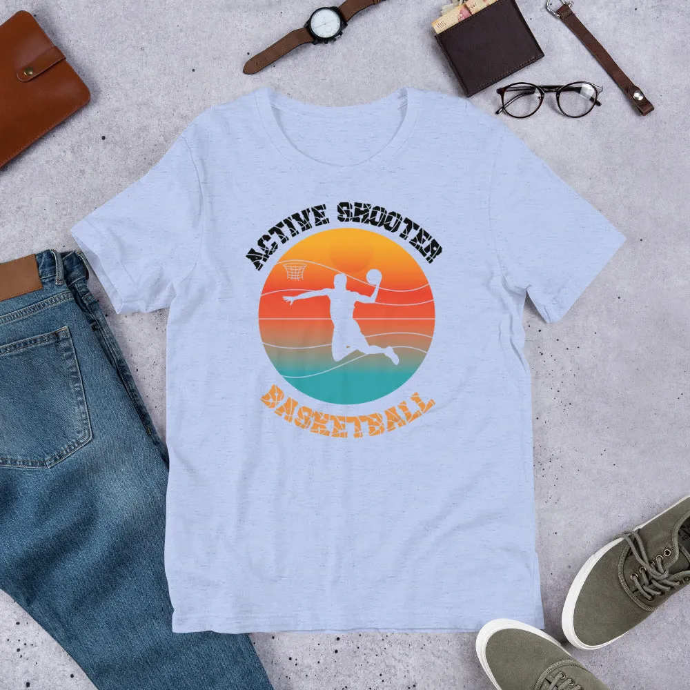 Active Shooter Basketball t shirt