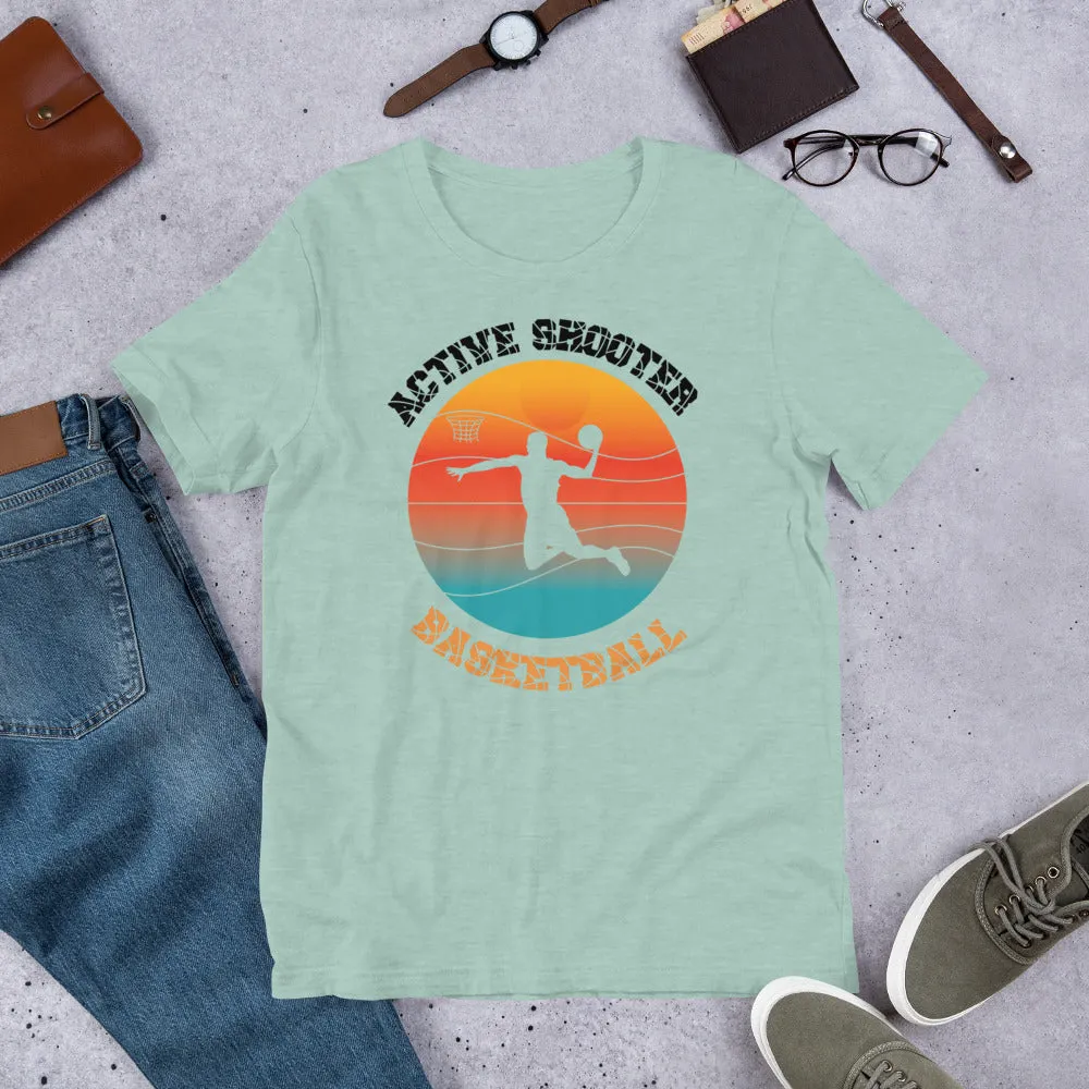Active Shooter Basketball t shirt