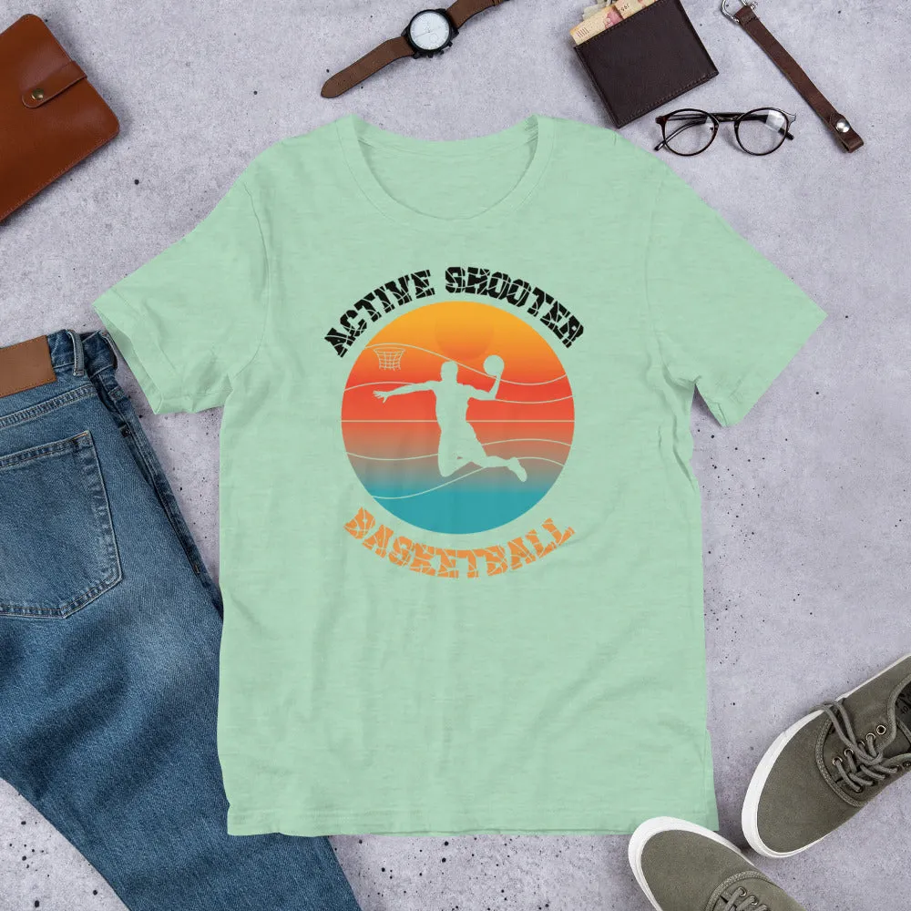 Active Shooter Basketball t shirt