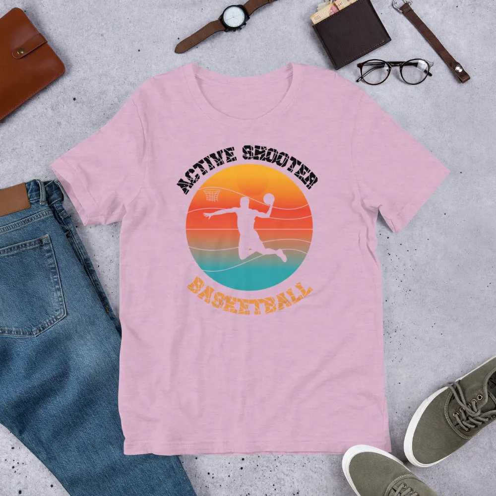 Active Shooter Basketball t shirt
