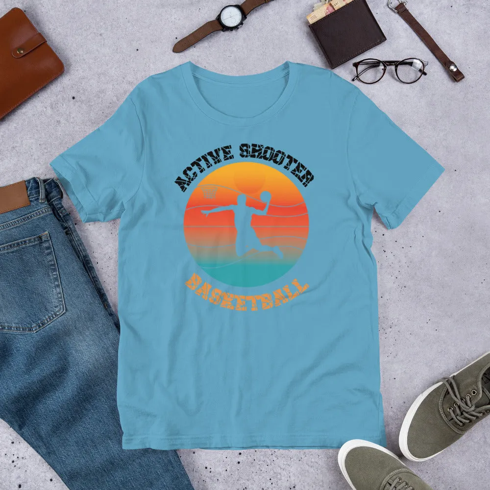 Active Shooter Basketball t shirt