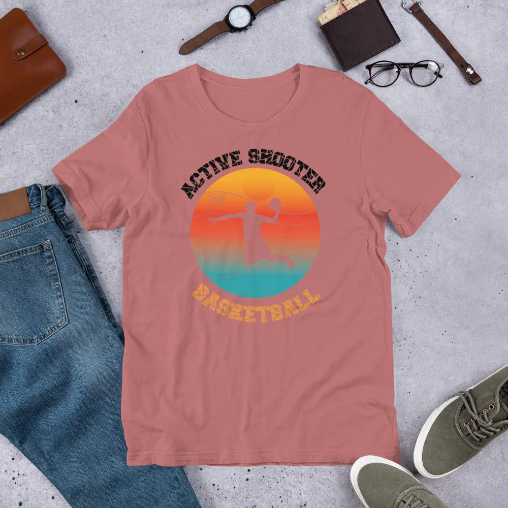 Active Shooter Basketball t shirt