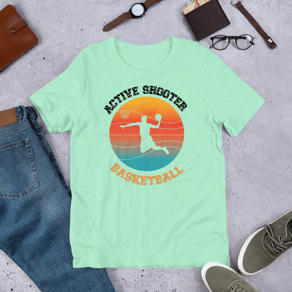 Active Shooter Basketball t shirt