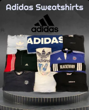 Adidas Mostly Embroidered logo Sweatshirts including Vintage pcs