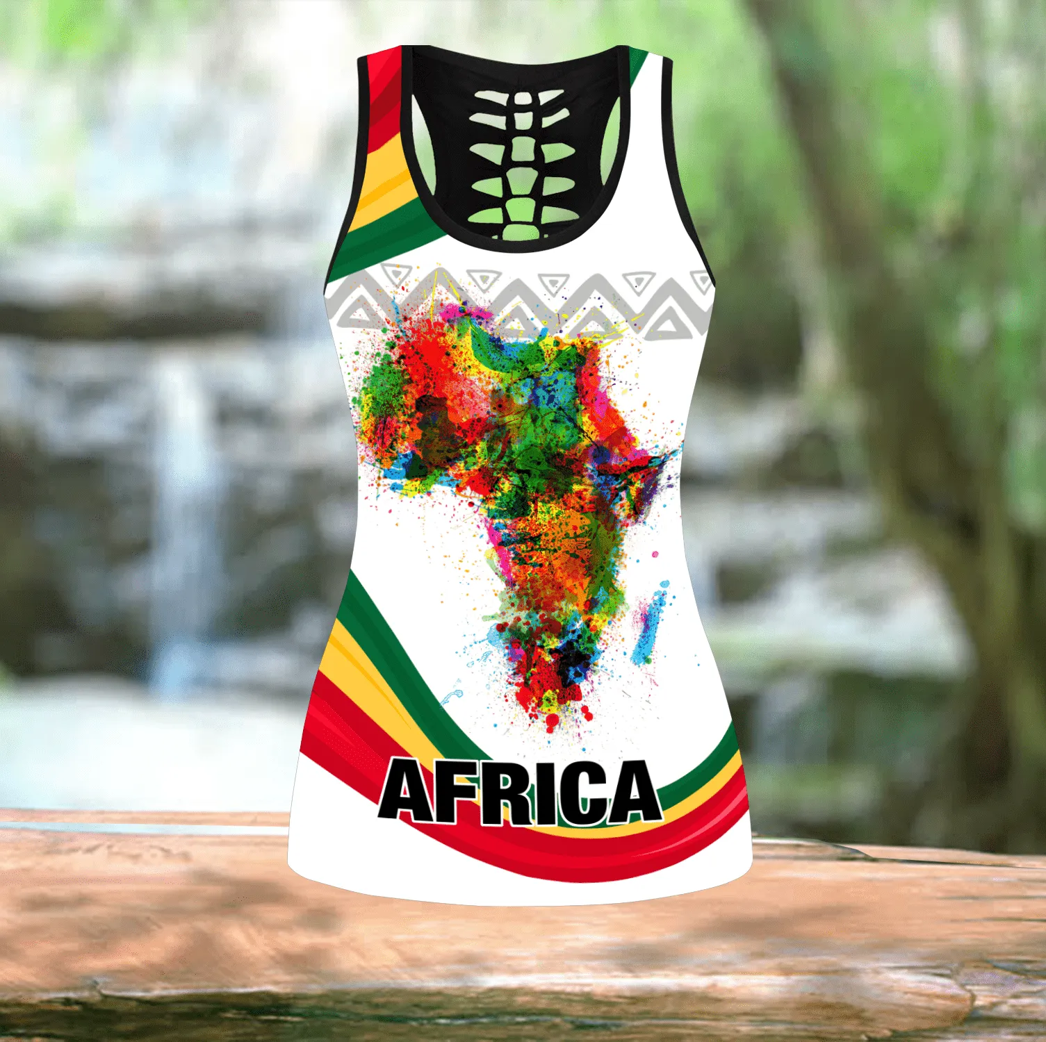 Africa Combo Legging   Tank Top Pi07052101