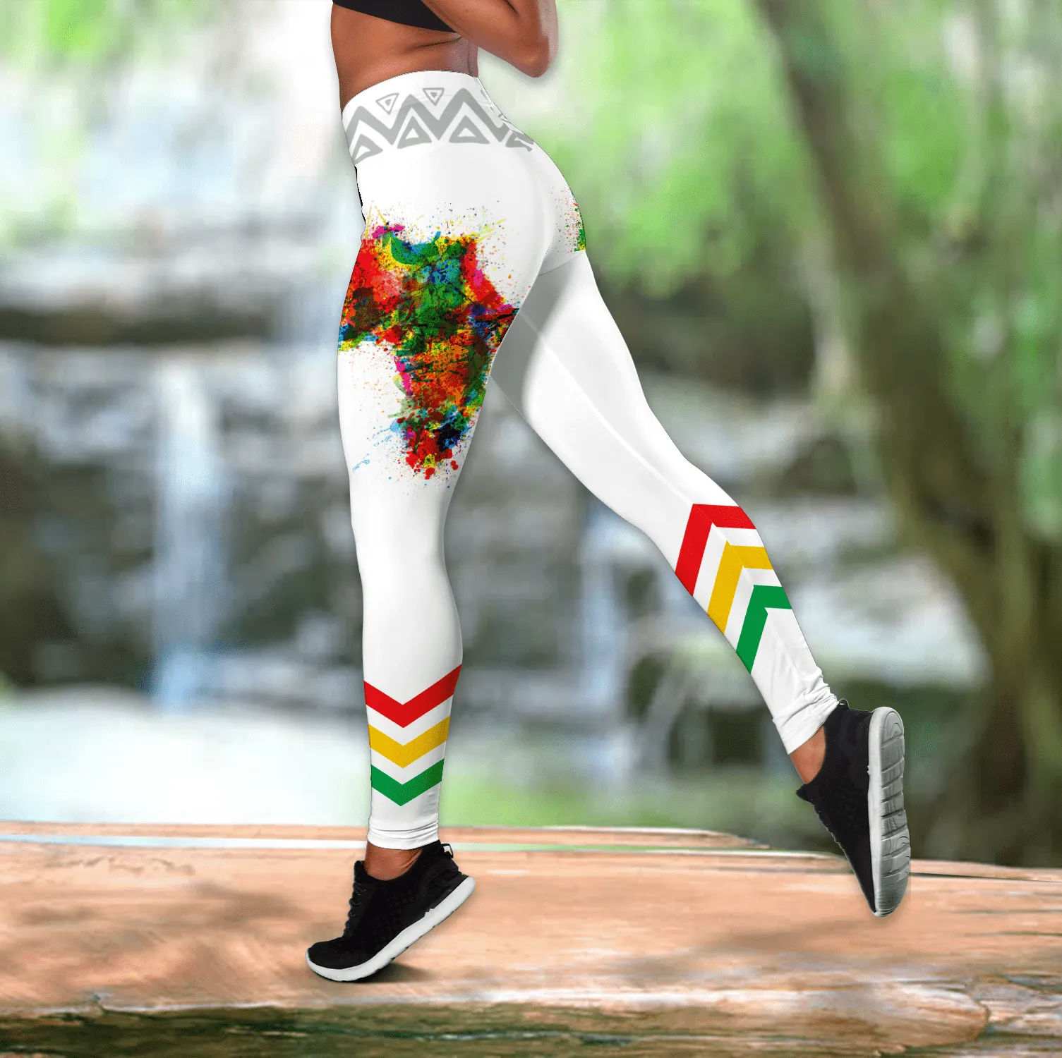 Africa Combo Legging   Tank Top Pi07052101