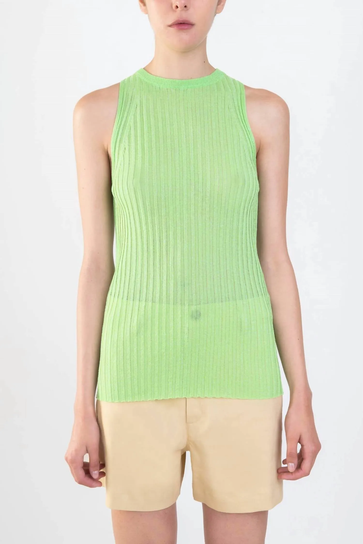 Alysi - Glossy Knit Tank