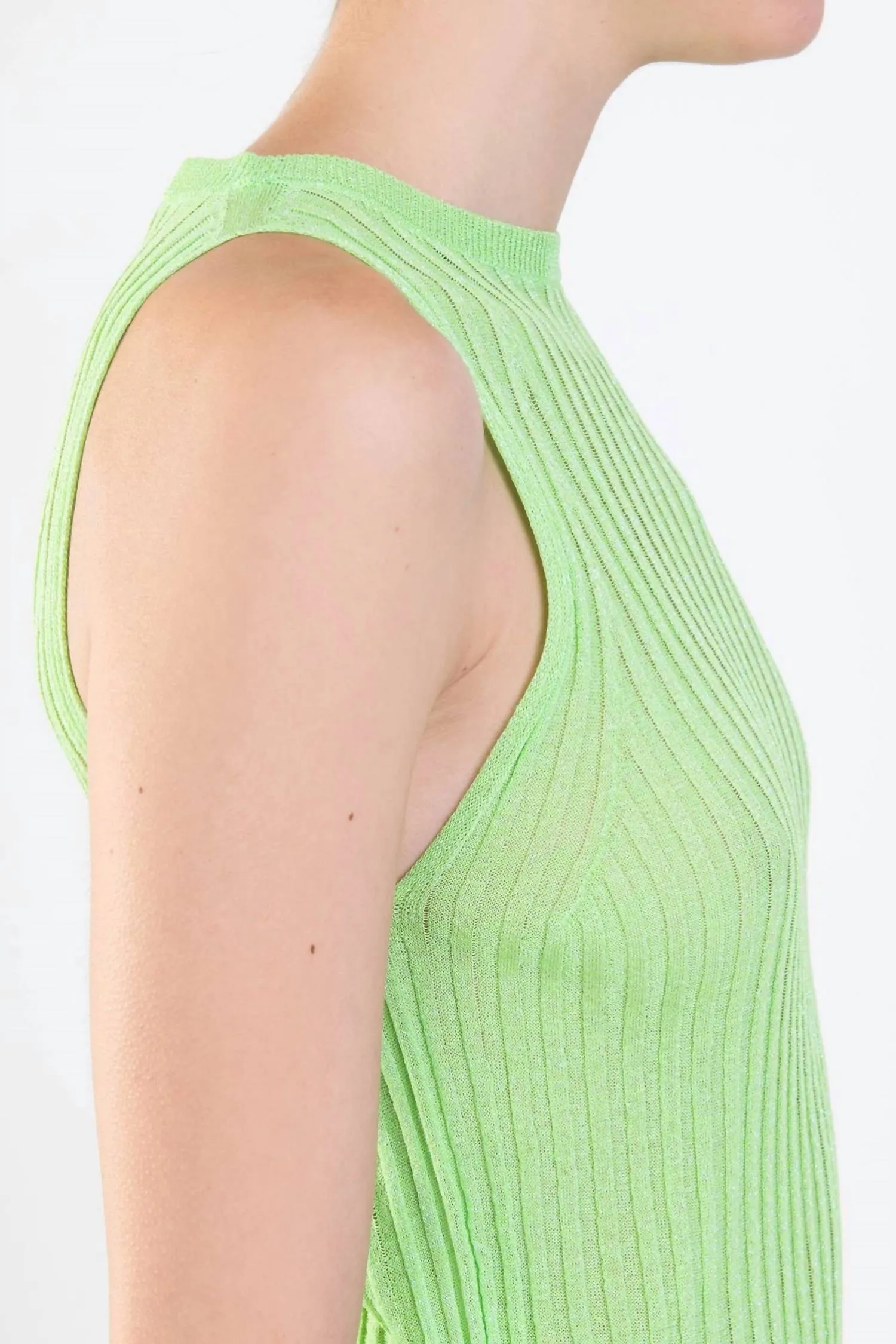 Alysi - Glossy Knit Tank
