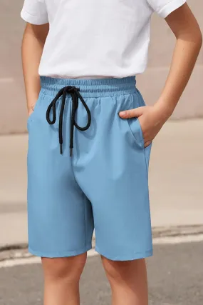Arshiner Boys Athletic Shorts Kids Youth Quick Dry Shorts