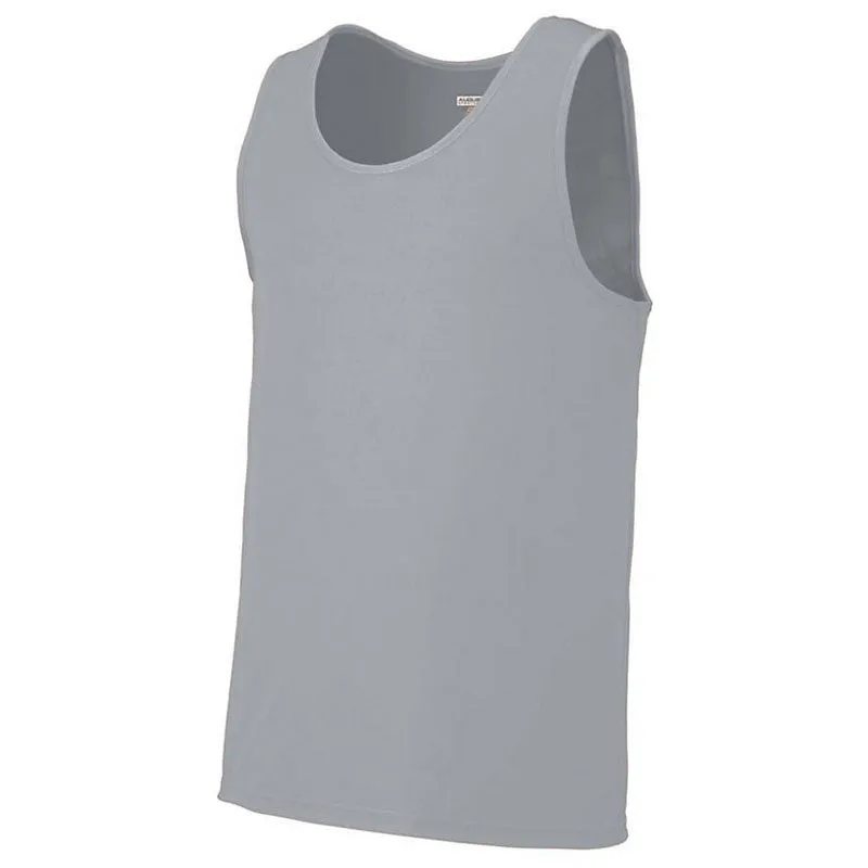 Augusta Sportswear Men's Silver Grey Training Tank