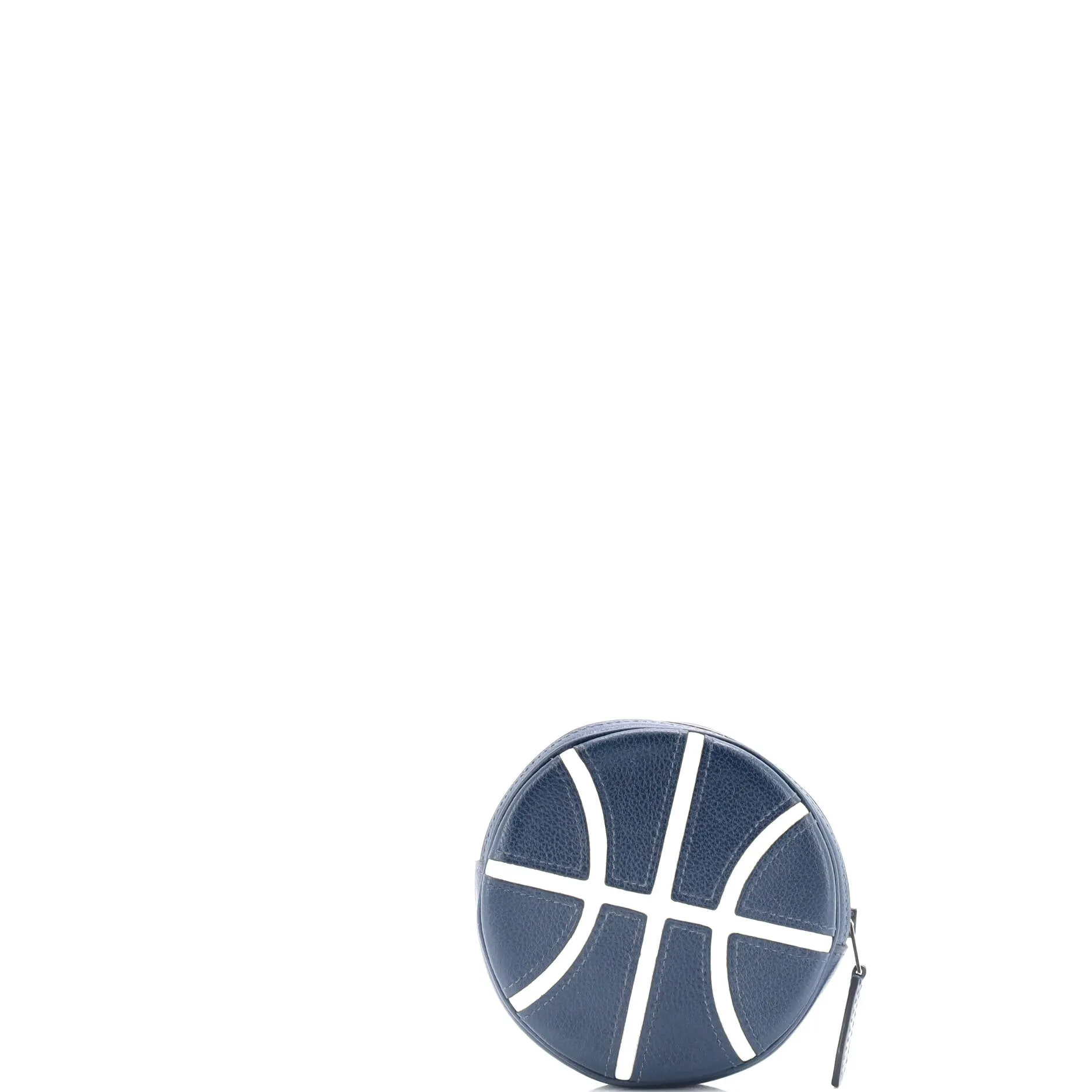 Basketball Change Purse Leather