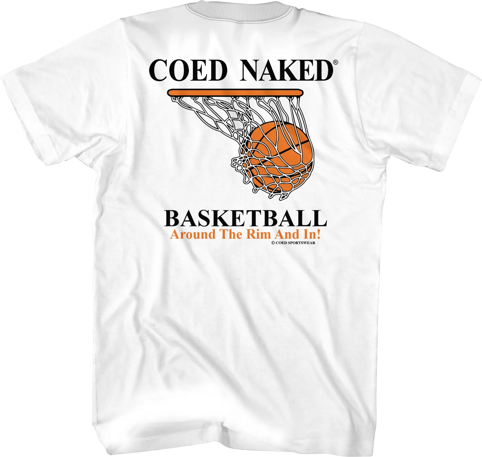 Basketball Coed Naked T-Shirt