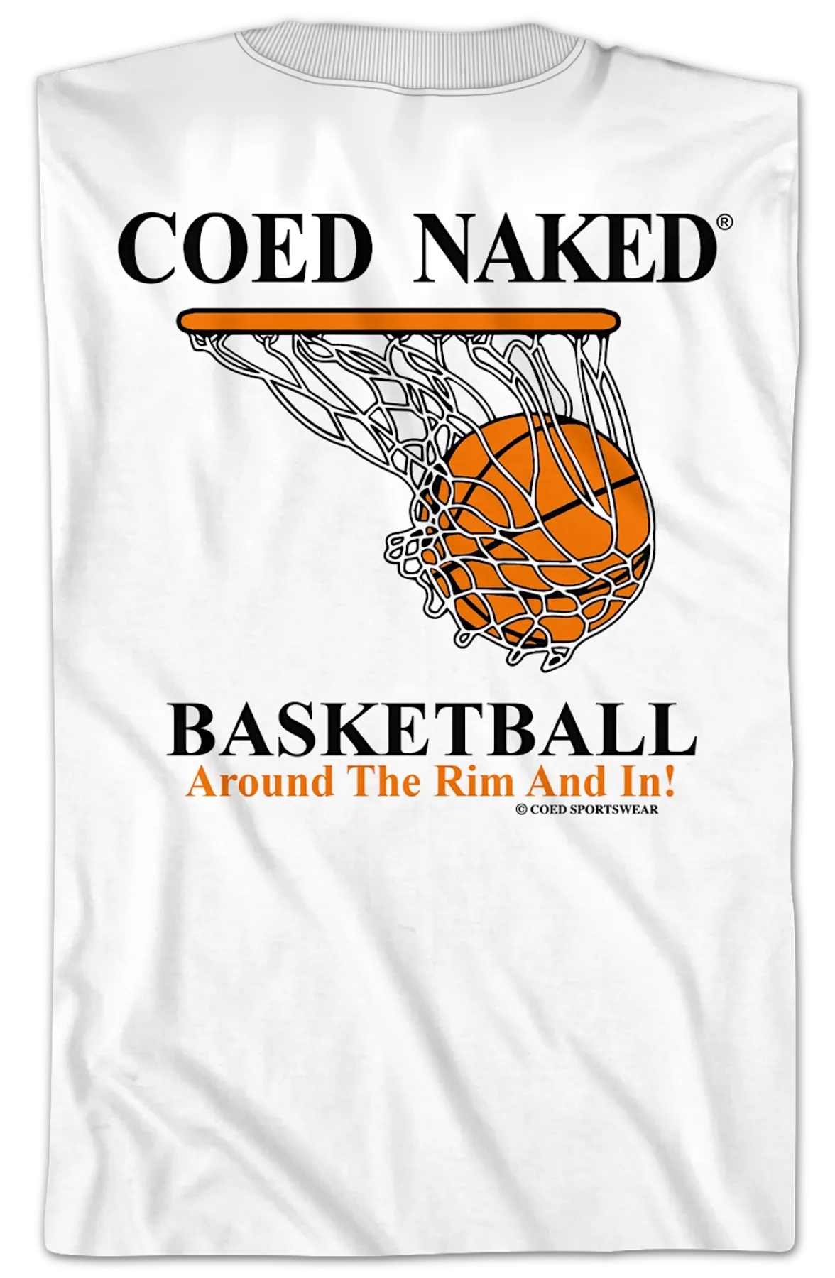 Basketball Coed Naked T-Shirt
