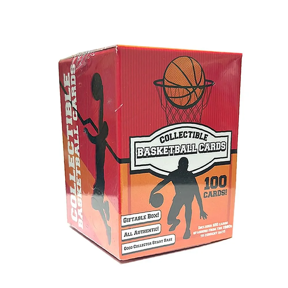 Basketball Trading Collector Cards 100ct Assorted Players Box Set Mighty Mojo