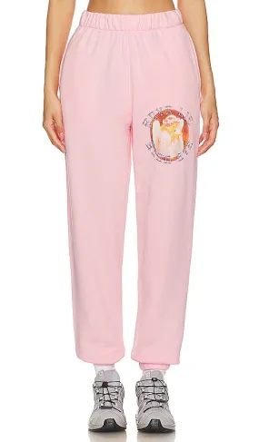 Boys Lie Goodbye Again Sweatpants in Rose