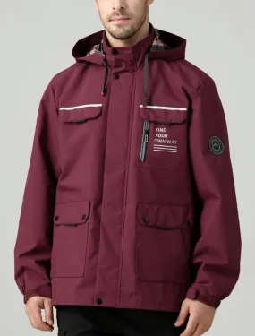 Casual Outdoor Jacket, Sports Style Windproof, Windbreaker, For Men 503682 XL