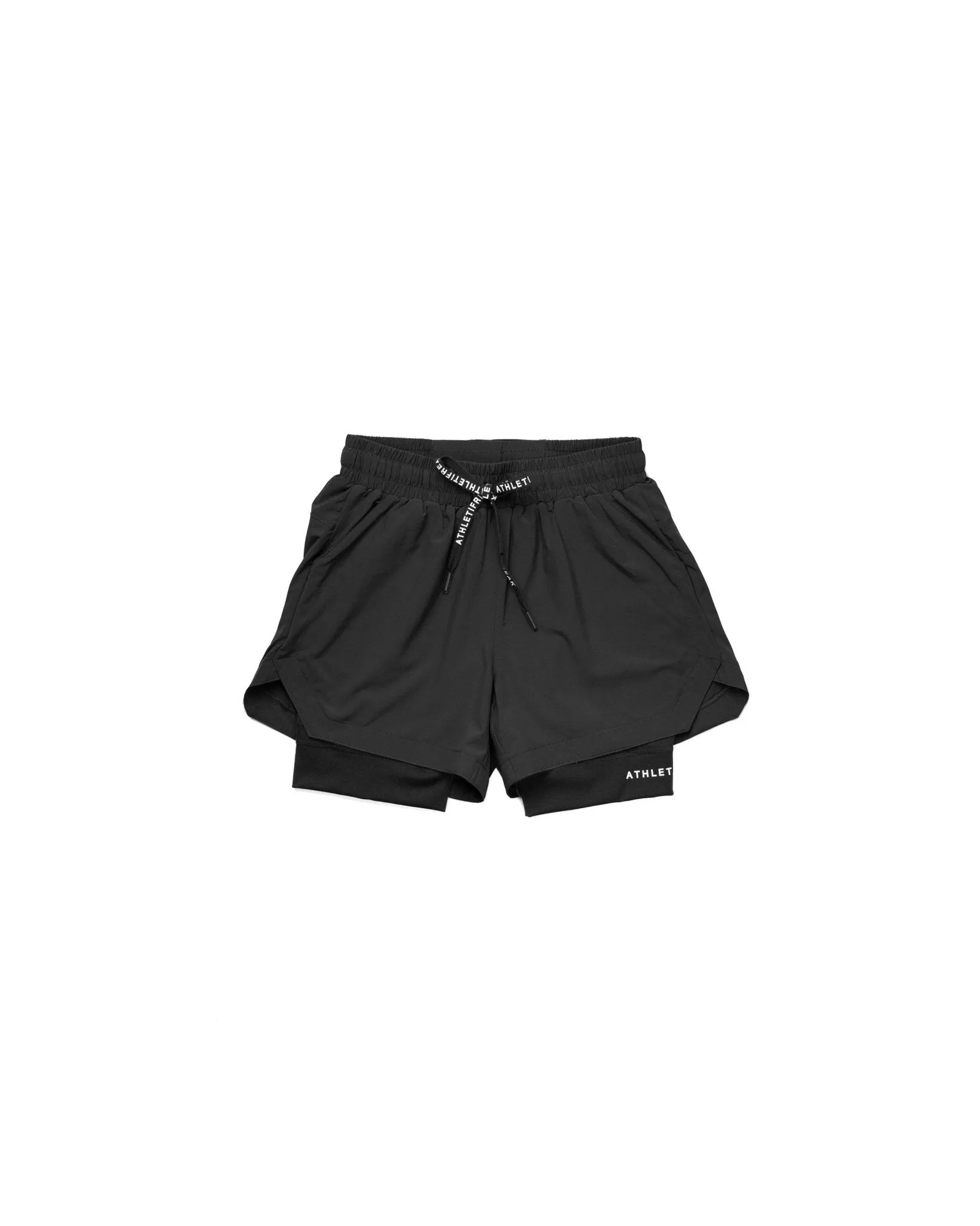 [CORE] Training Shorts 4" - Black/Black