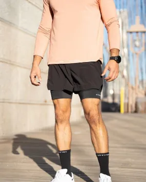 [CORE] Training Shorts 4" - Black/Black