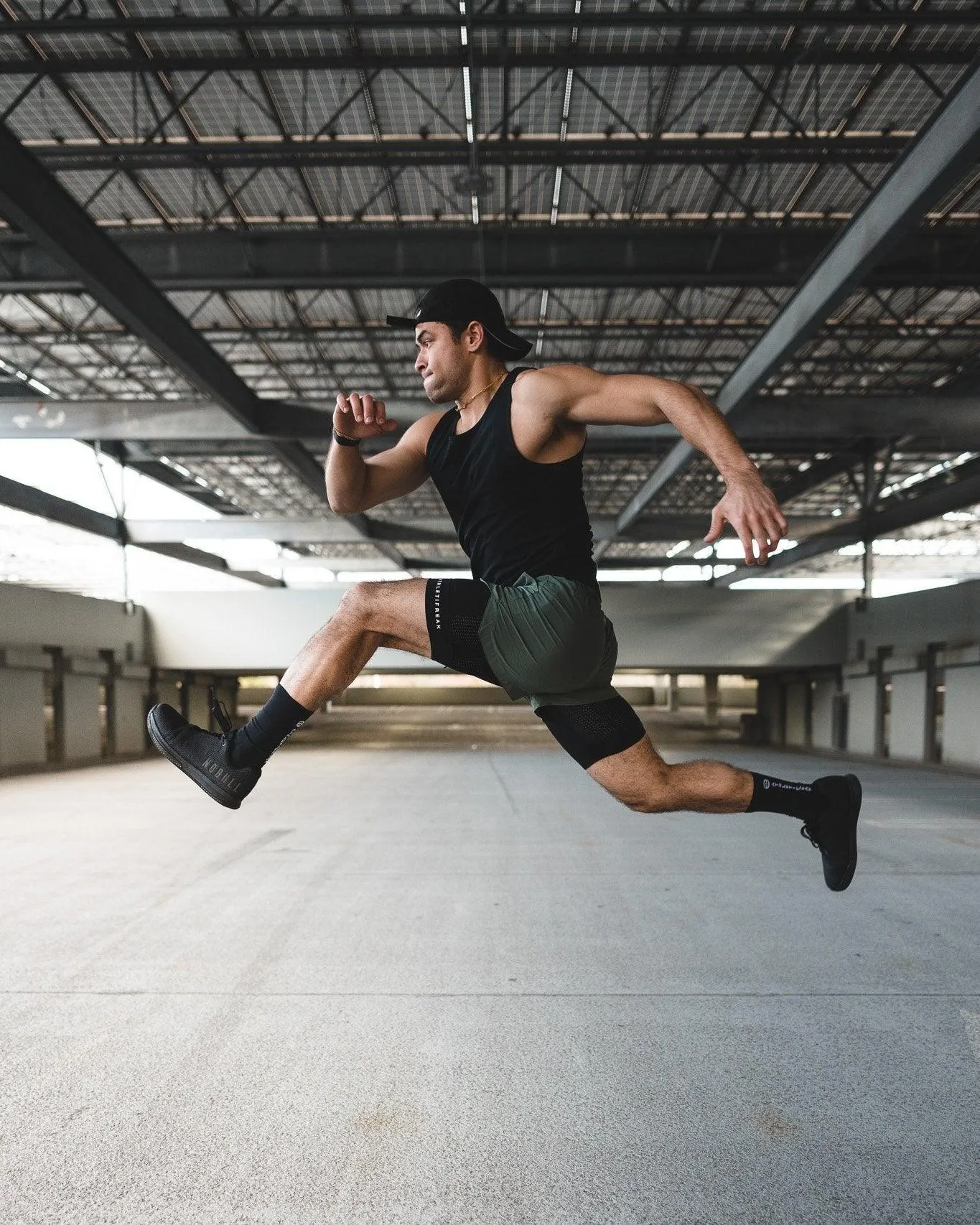 [CORE] Training Shorts 6" - Olive/Black