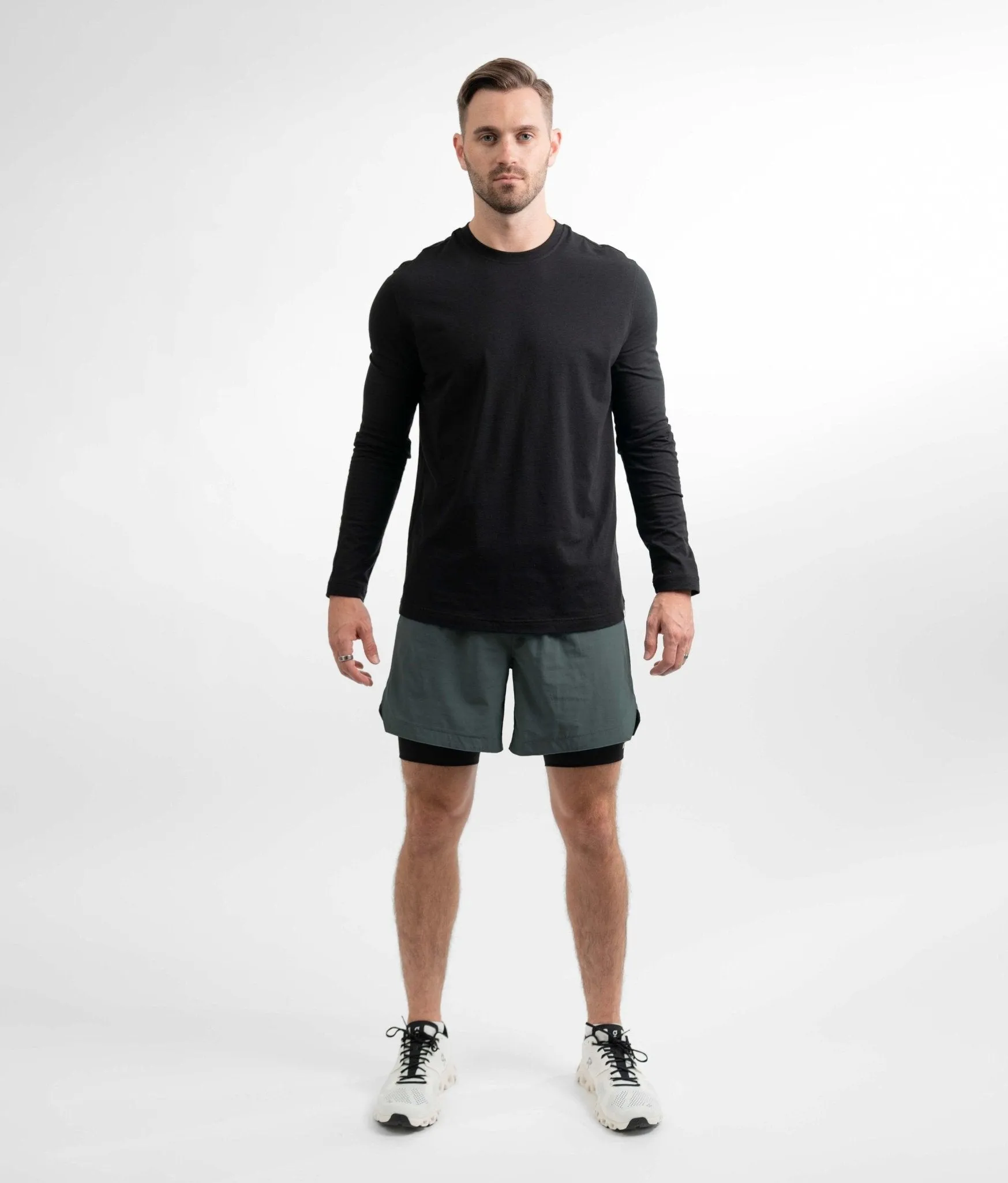 [CORE] Training Shorts 6" - Olive/Black