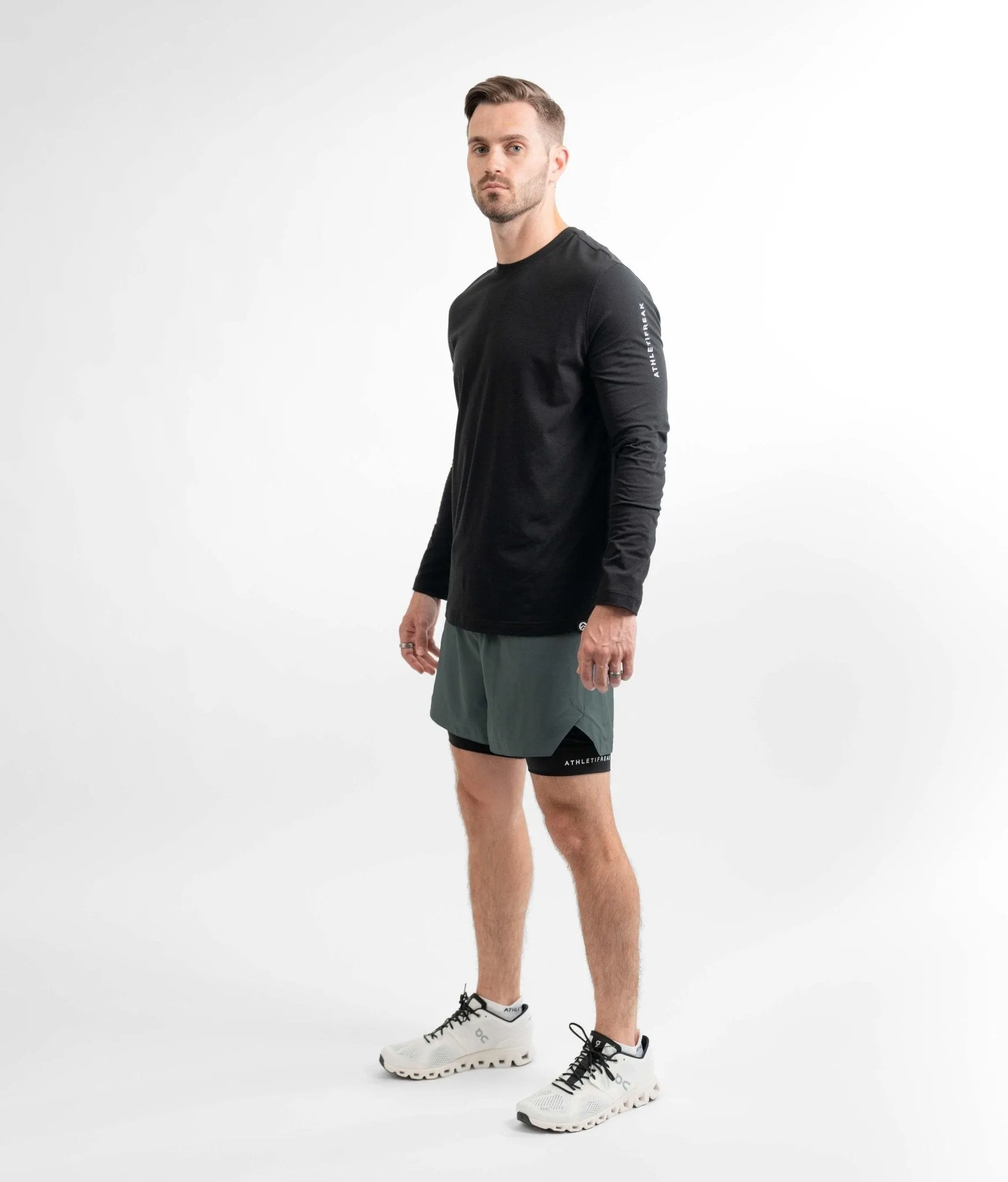[CORE] Training Shorts 6" - Olive/Black