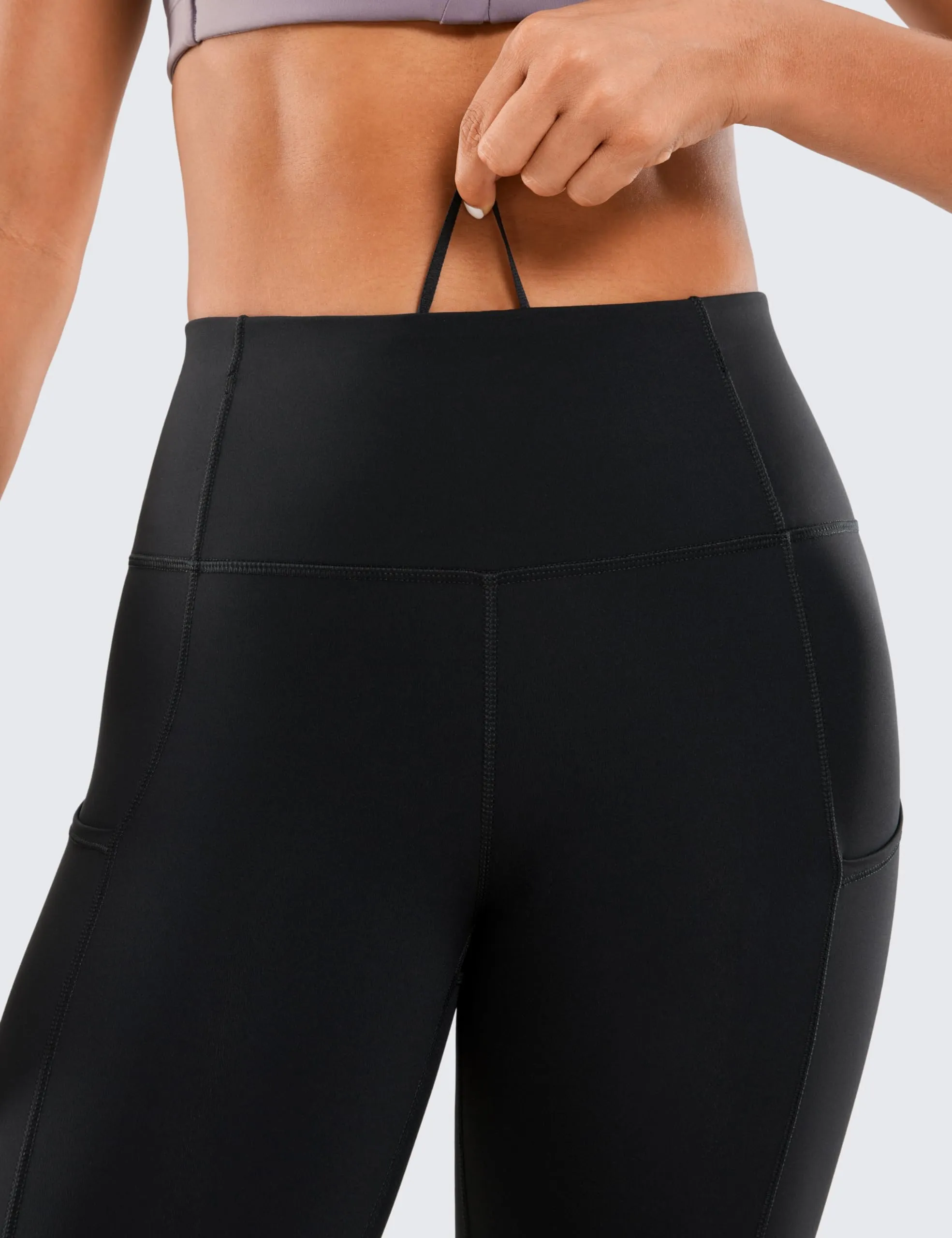 CRZ Yoga Leggings with Pockets - Small, Sterling