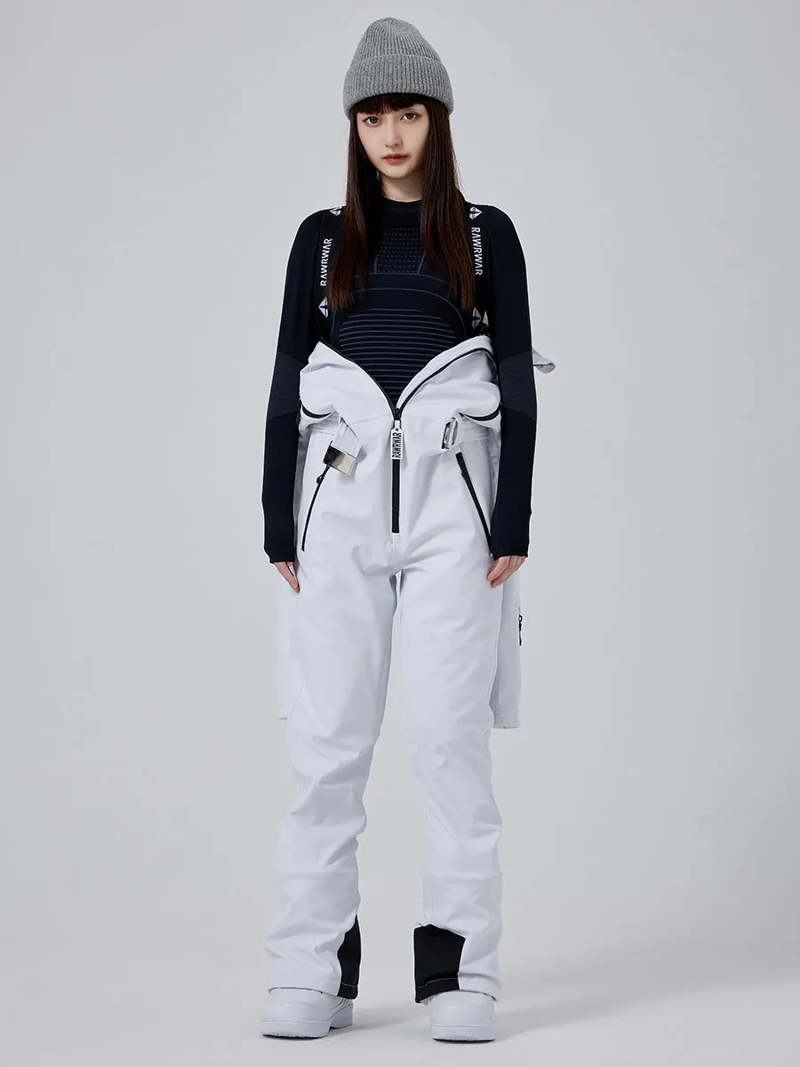 Cute Slim One Piece Ski Suit High Neck Snowsuits