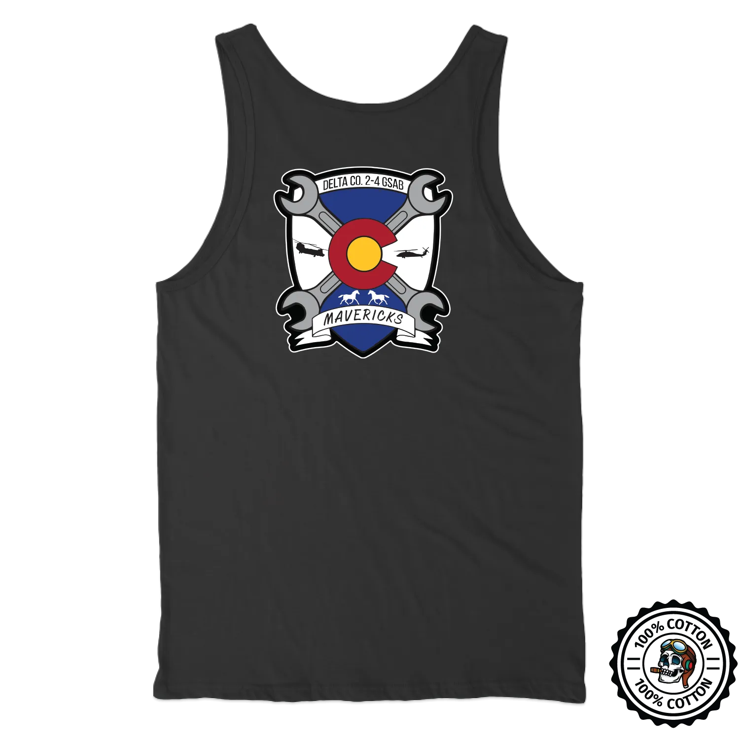 D Co, 2-4 "Mavericks" Goose Plt Tank Tops