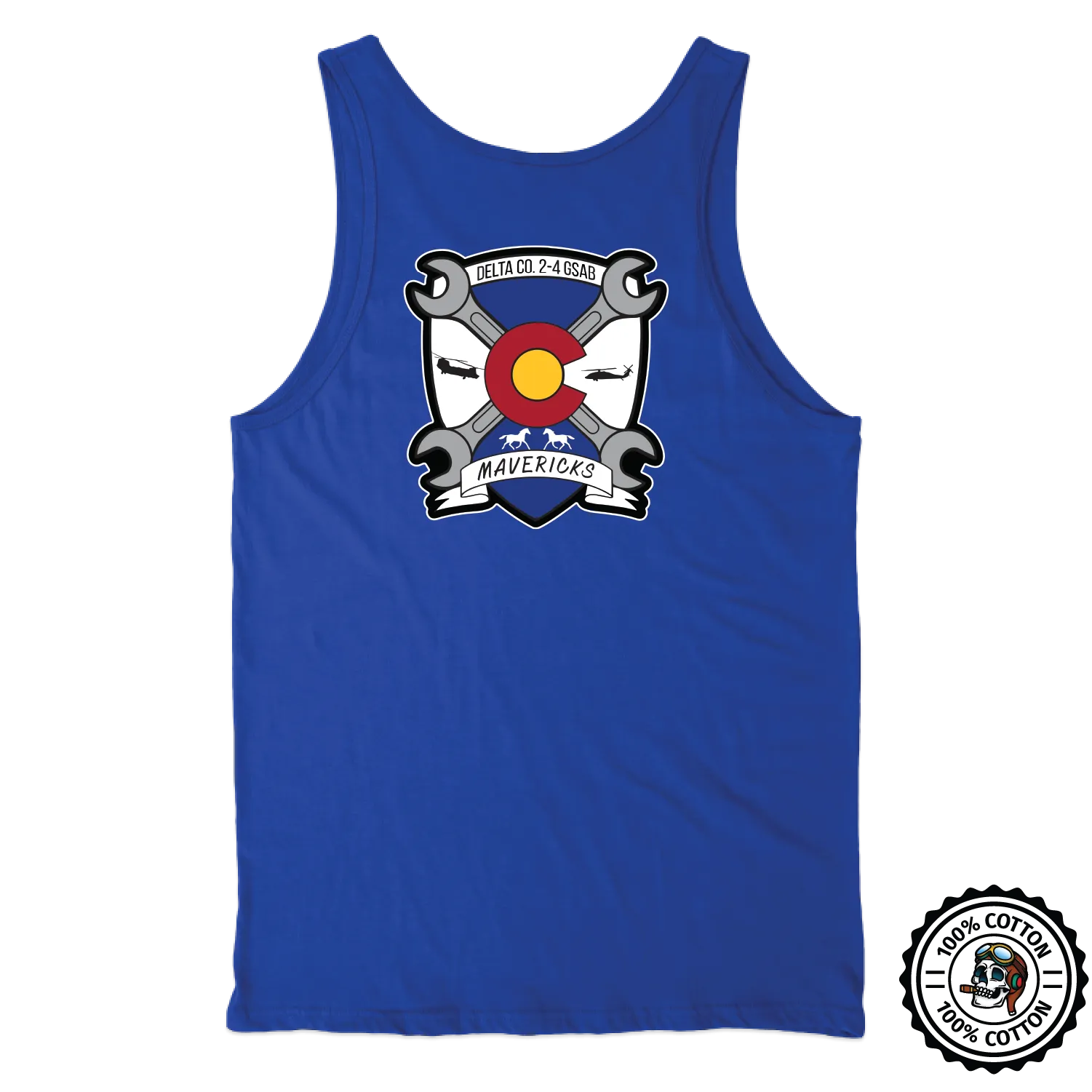 D Co, 2-4 "Mavericks" Goose Plt Tank Tops