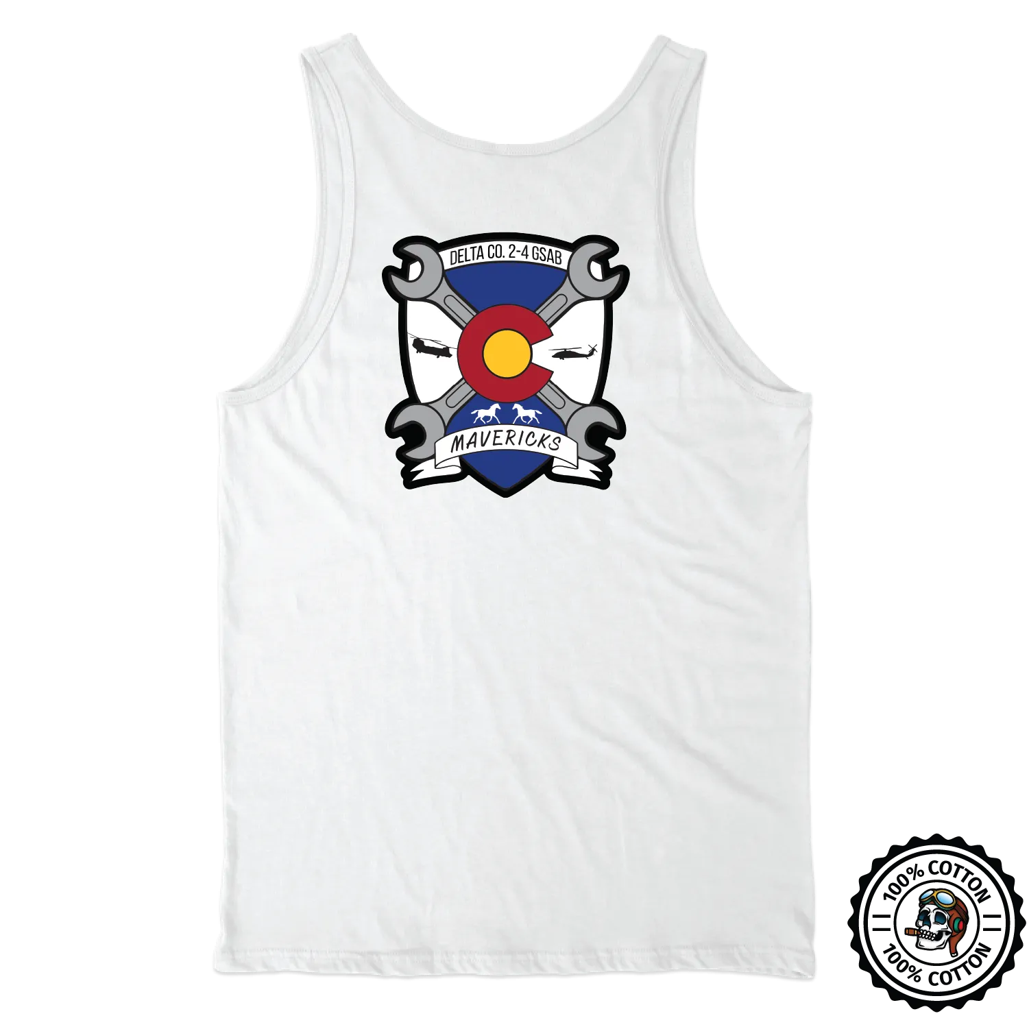 D Co, 2-4 "Mavericks" Goose Plt Tank Tops