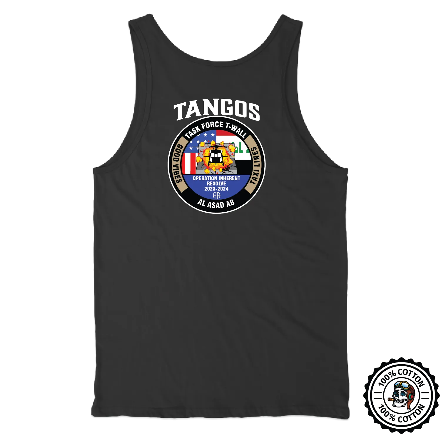 D Co, 3-82 GSAB "Darkhorse" Tangos Tank Tops
