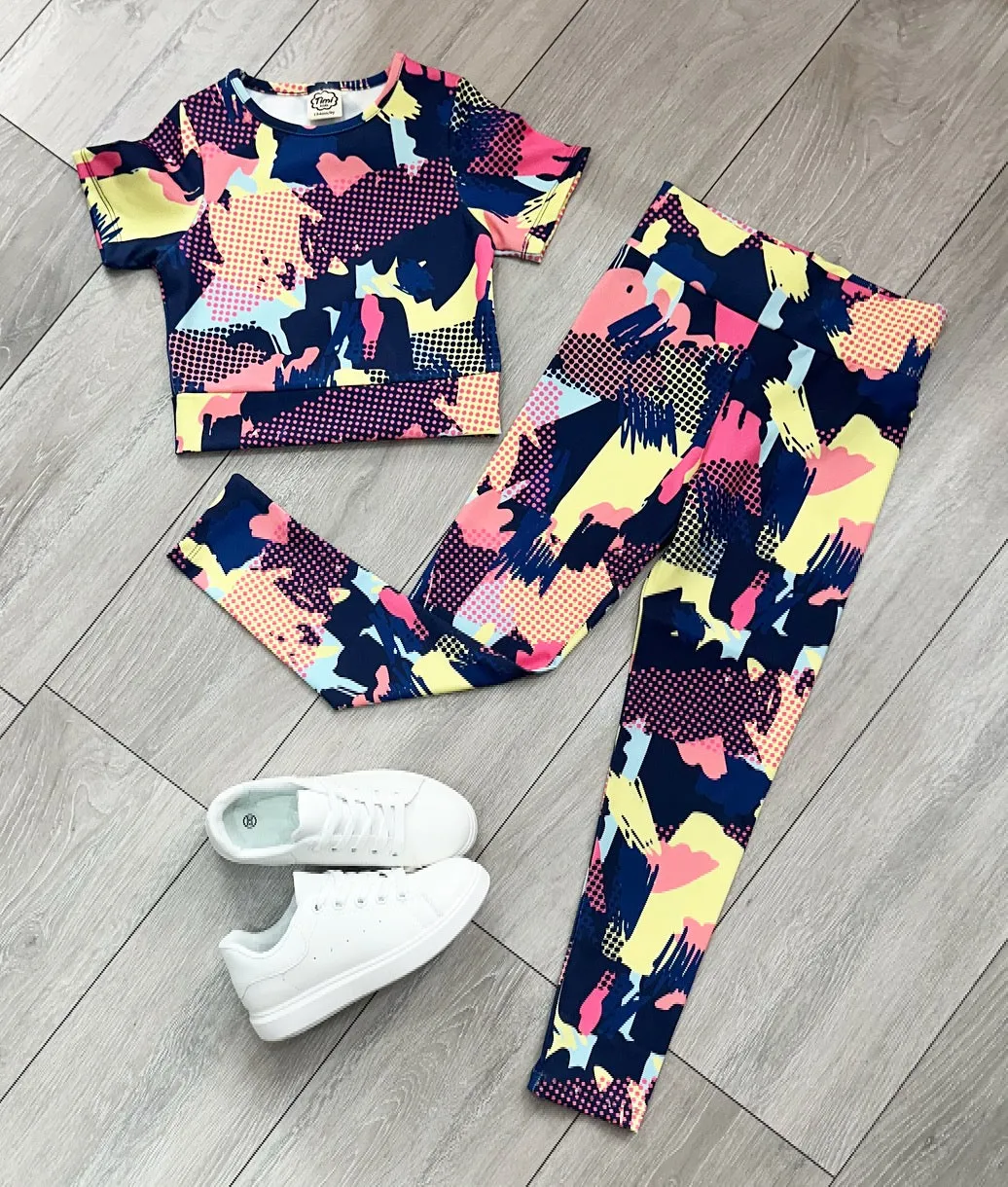 Darya Gym Pants Set NO EXCHANGE/NO RETURN