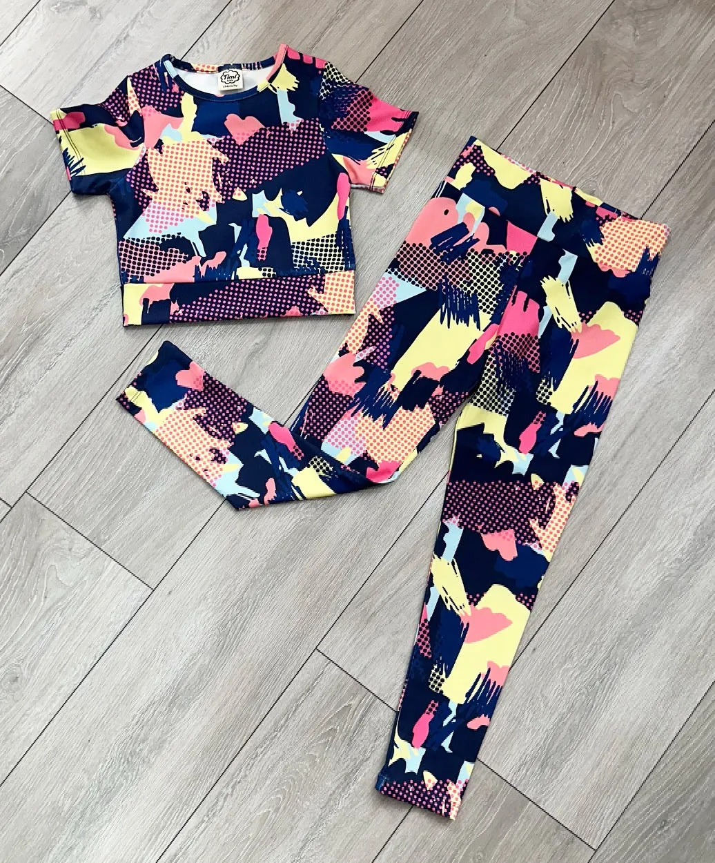 Darya Gym Pants Set NO EXCHANGE/NO RETURN