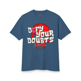 Defy Your Doubts - Unisex Garment-Dyed Heavyweight Cotton Tee