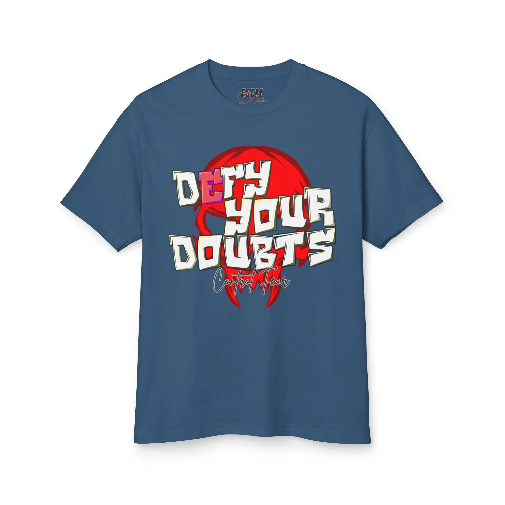Defy Your Doubts - Unisex Garment-Dyed Heavyweight Cotton Tee