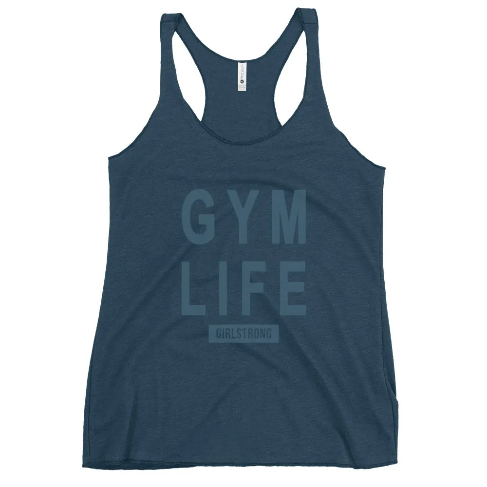 ELEVATED SCULPT RACERBACK INDIGO TANK TOP FOR WOMEN - GYM LIFE