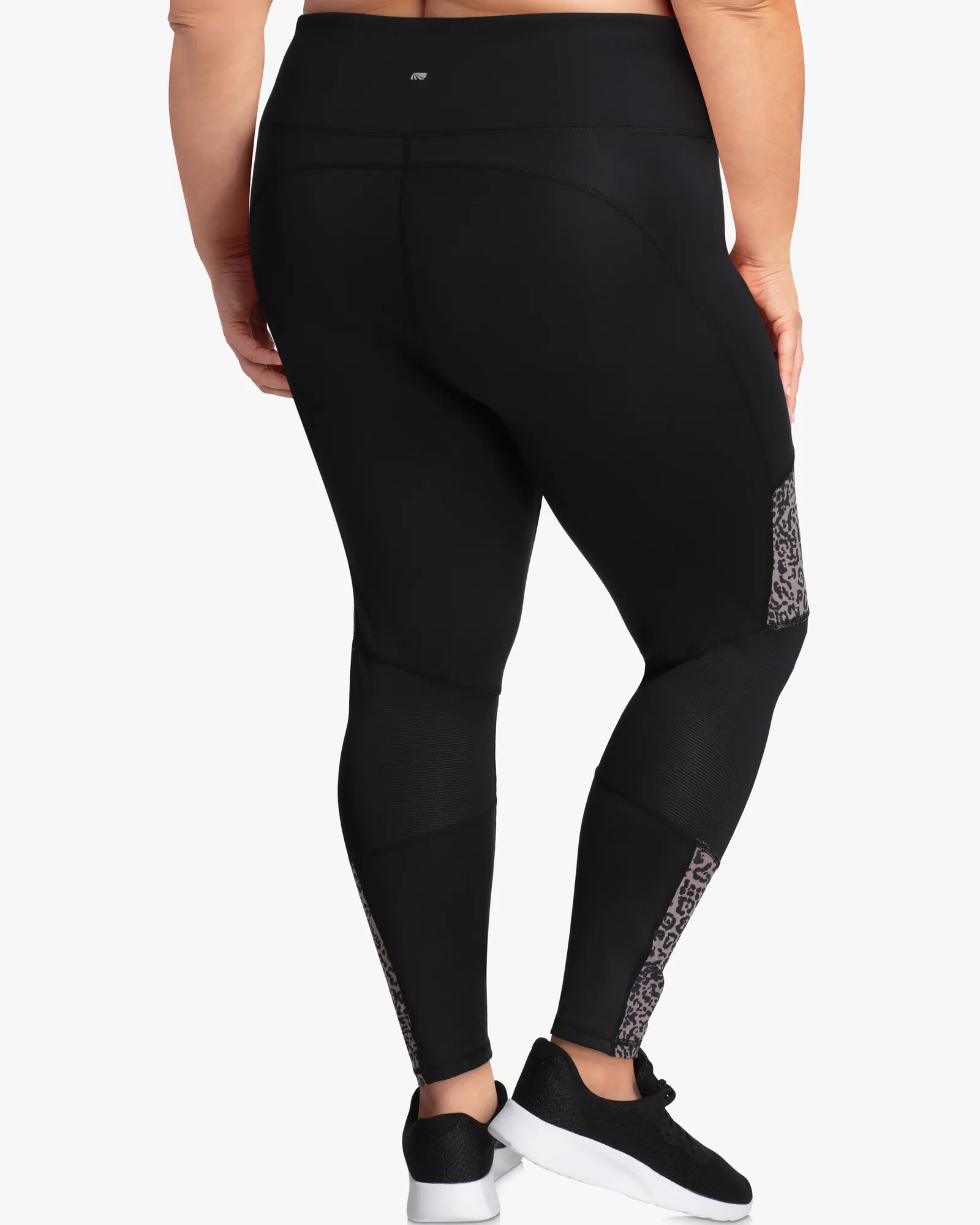 Faye Leggings | Black / Light Grey