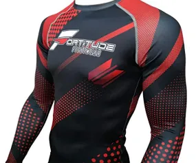 Fortitude Fightwear Long Sleeve MMA Rash Guard | No Gi BJJ RashGuard
