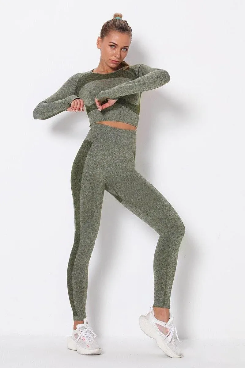 Green Yoga Set