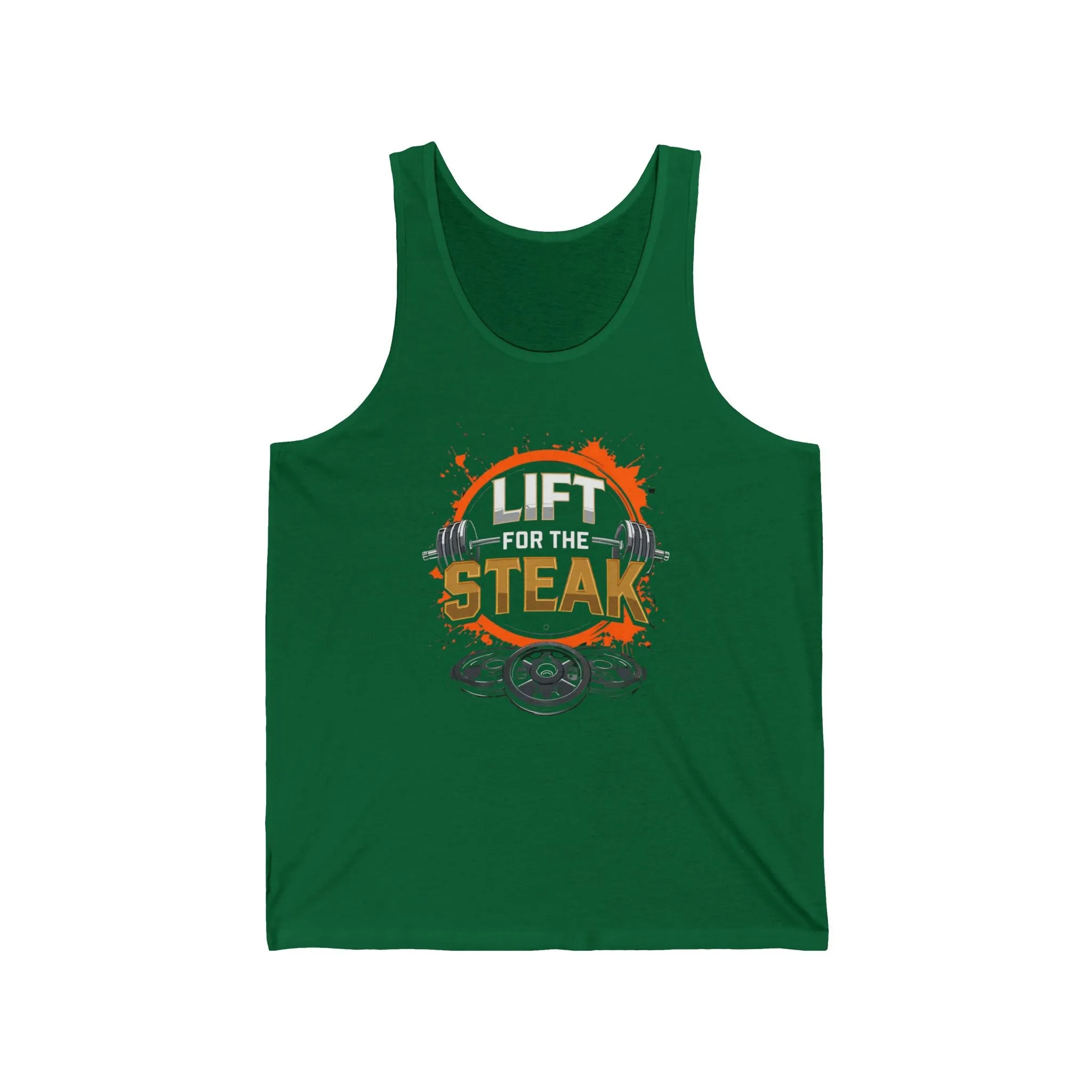 Gym Tank Top Workout Tank Tops for Gym Lovers gifts for Men presents for Christmas present for Bodybuilding Tanks Lift for Steak Shirt