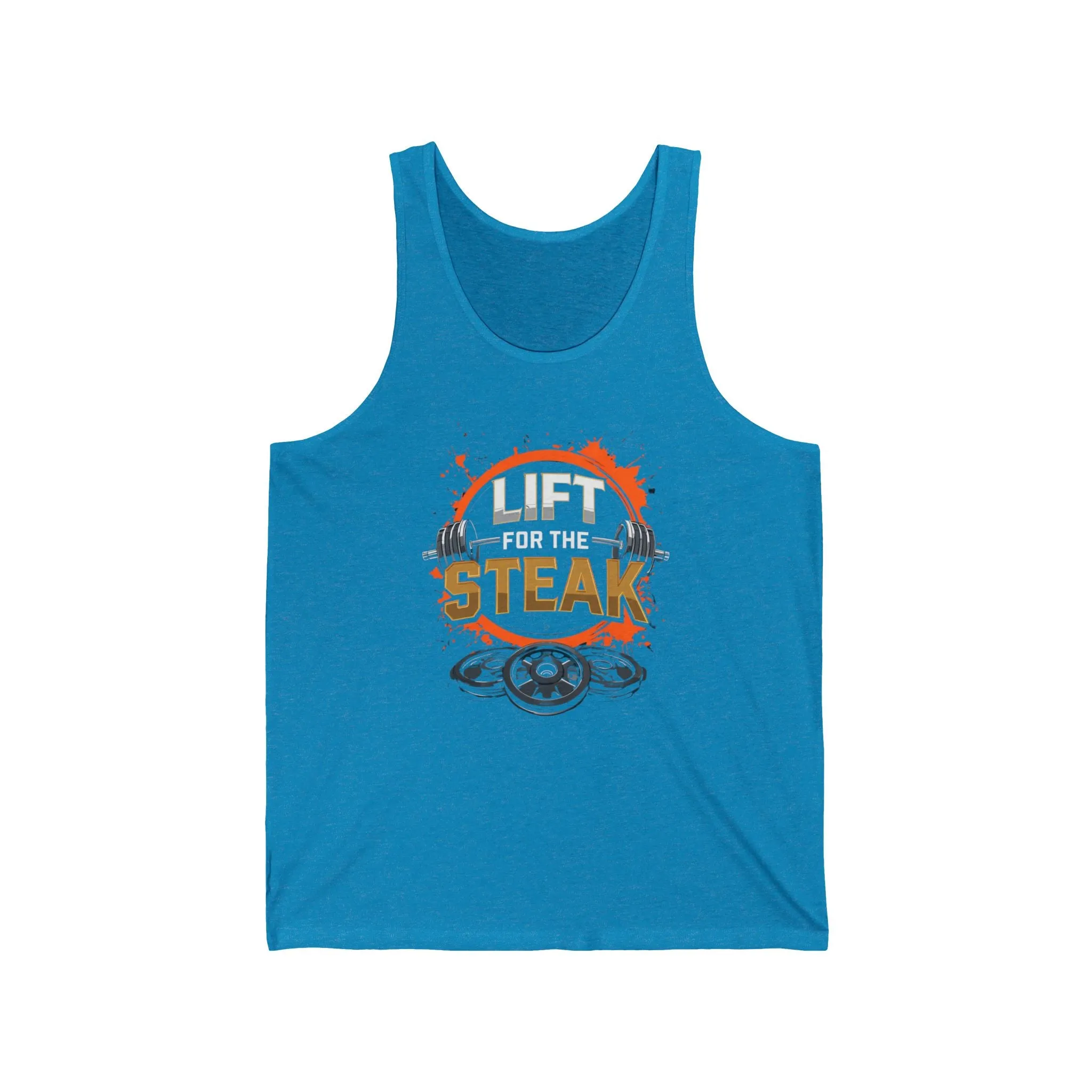 Gym Tank Top Workout Tank Tops for Gym Lovers gifts for Men presents for Christmas present for Bodybuilding Tanks Lift for Steak Shirt