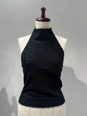 halter neck tops/3color